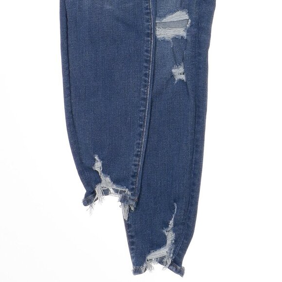 American Eagle Dream Jeans Size 0 Womens Curvy Super Hi Rise Distressed 26x27.5 - Picture 5 of 10